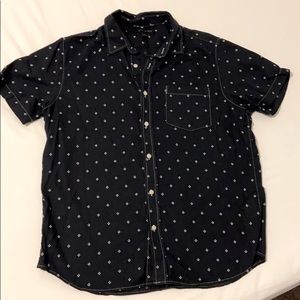 Banana Republic Short Sleeve Button Down Shirt